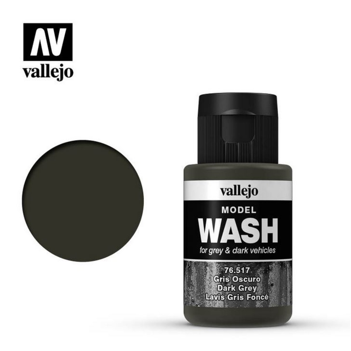 Vallejo Model Wash Dark Grey